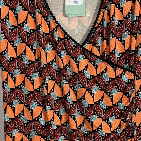 New with tags. King Louie size large Cross Dress Libellule Black. Office, date - Picture 2 of 8